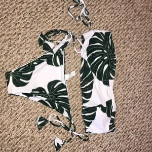 Bandeau bathing suit